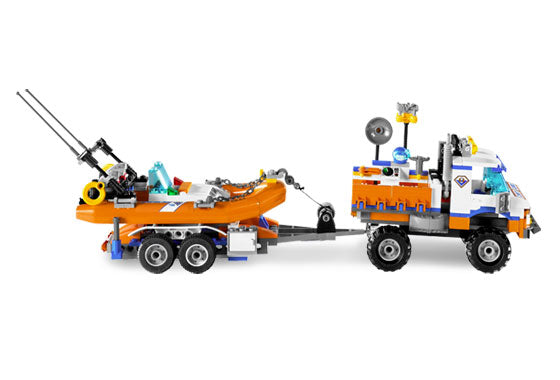 LEGO City 7726 Strand-Truck der Küstenwache mit Schnellboot