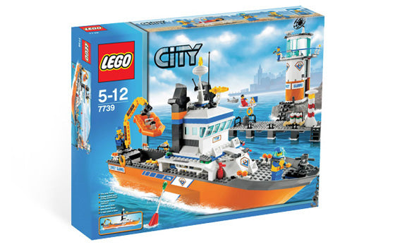 LEGO City 7739 Rettungsschiff und Turm der Küstenwache