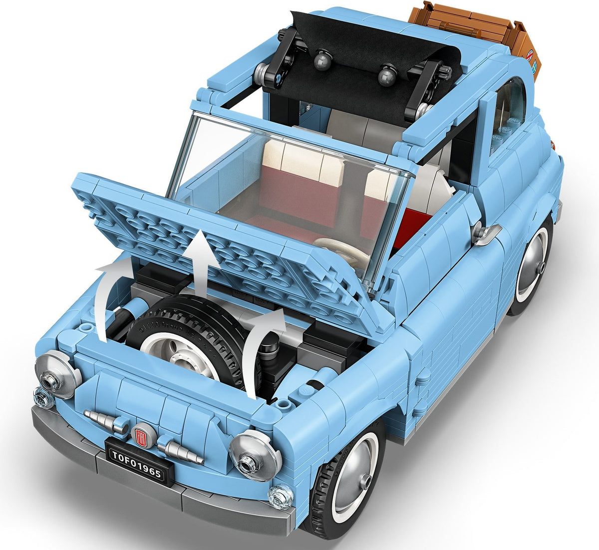 LEGO Creator EXPERT 77942 blauer Fiat 500