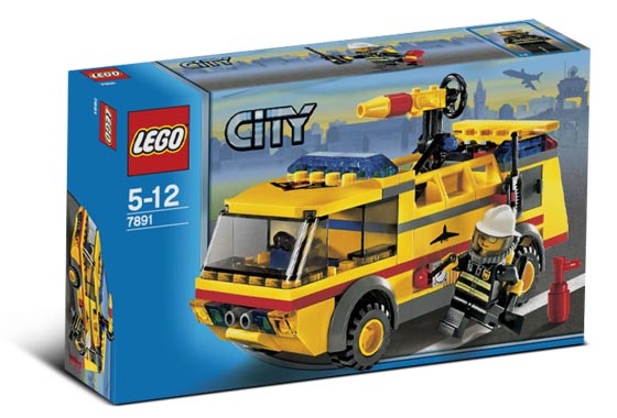 LEGO City 7891 Flughafen-Feuerwehrwagen