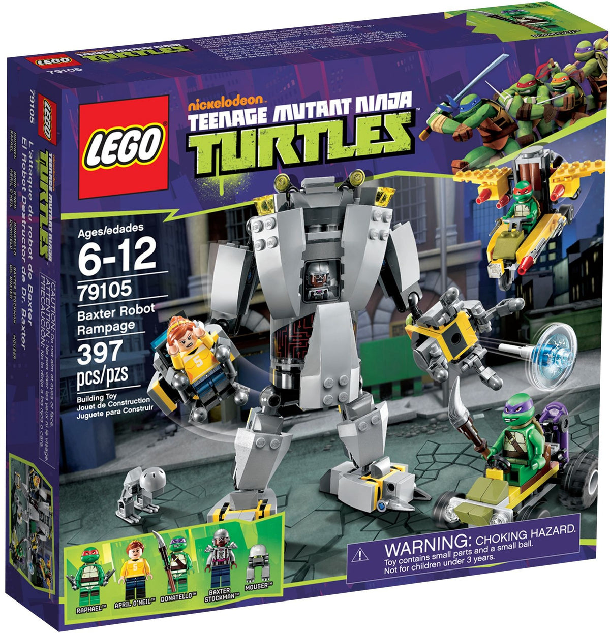 LEGO Teenage Mutant Ninja Turtles 79105 Baxters Roboter