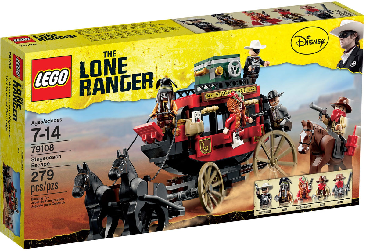 LEGO Lone Ranger 79108 Flucht mit der Postkutsche