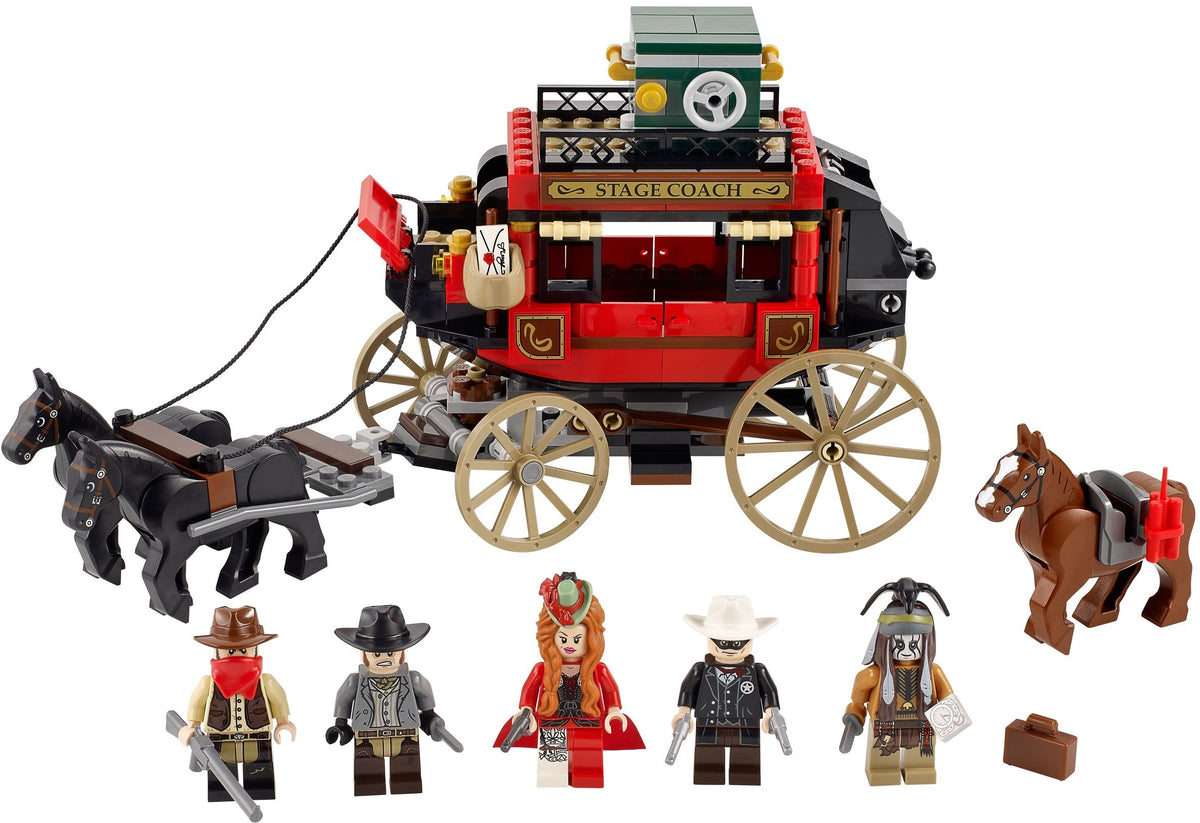LEGO Lone Ranger 79108 Flucht mit der Postkutsche