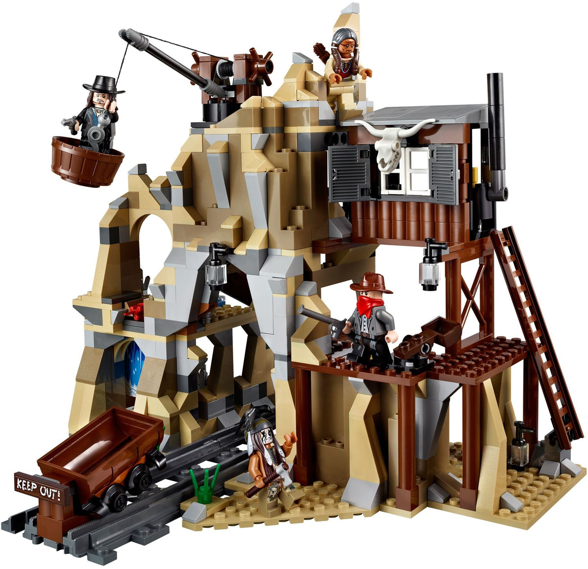 LEGO Lone Ranger 79110 Gefahr in der Silbermine