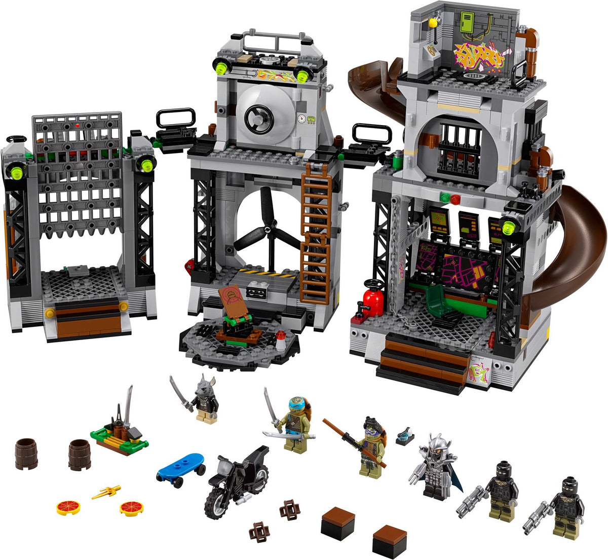 LEGO Teenage Mutant Ninja Turtles 79117 Angriff auf das Turtle-Versteck