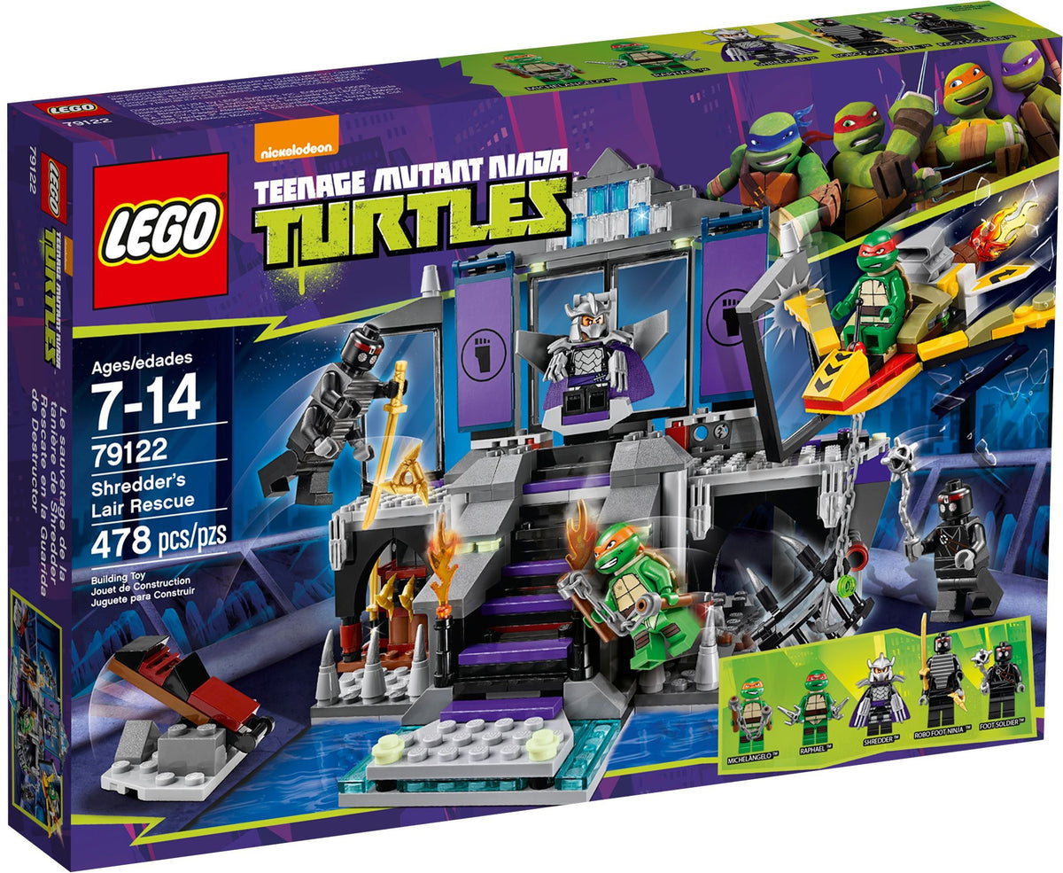 LEGO Teenage Mutant Ninja Turtles 79122 Rettung aus Shredders Versteck