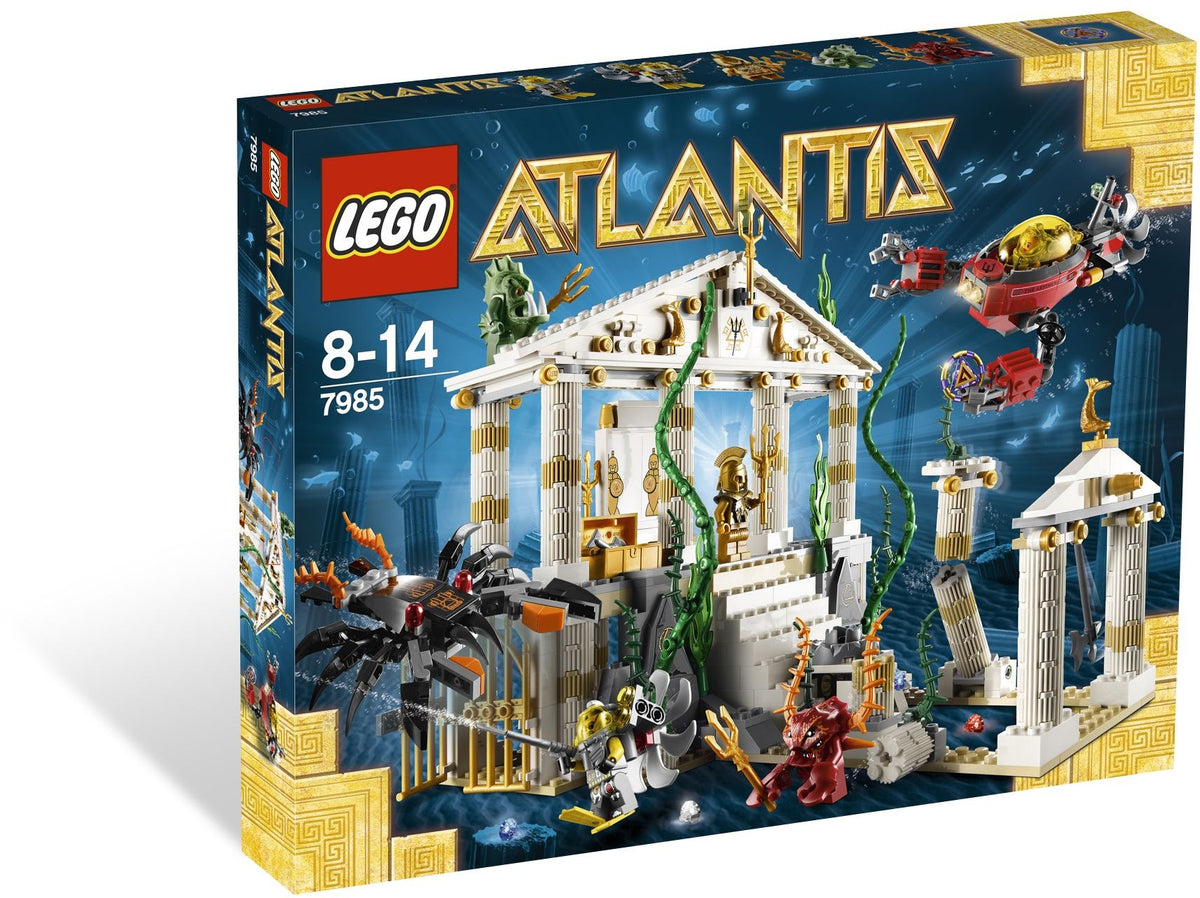 LEGO Atlantis 7985 Tempel von Atlantis