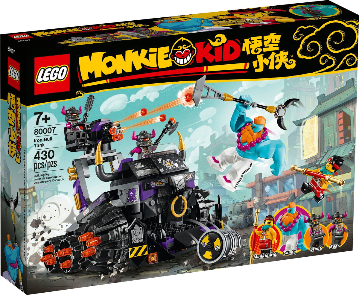 LEGO Monkie Kid 80007 Gepanzerter Eisenstier