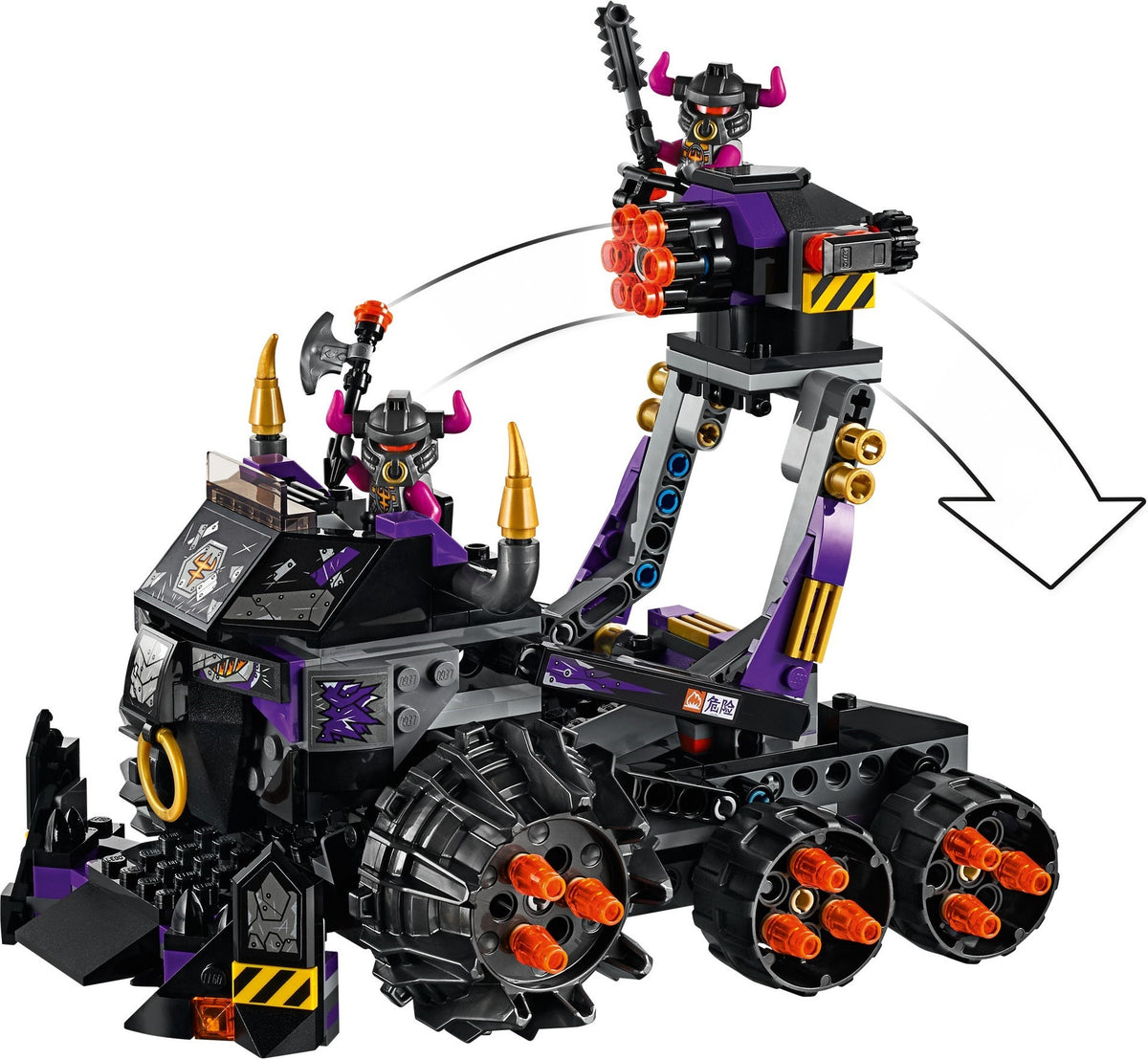 LEGO Monkie Kid 80007 Gepanzerter Eisenstier