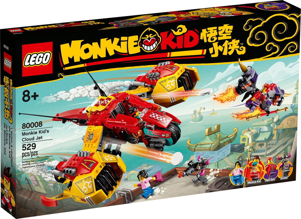 LEGO Monkie Kid 80008 Wolken-Jet