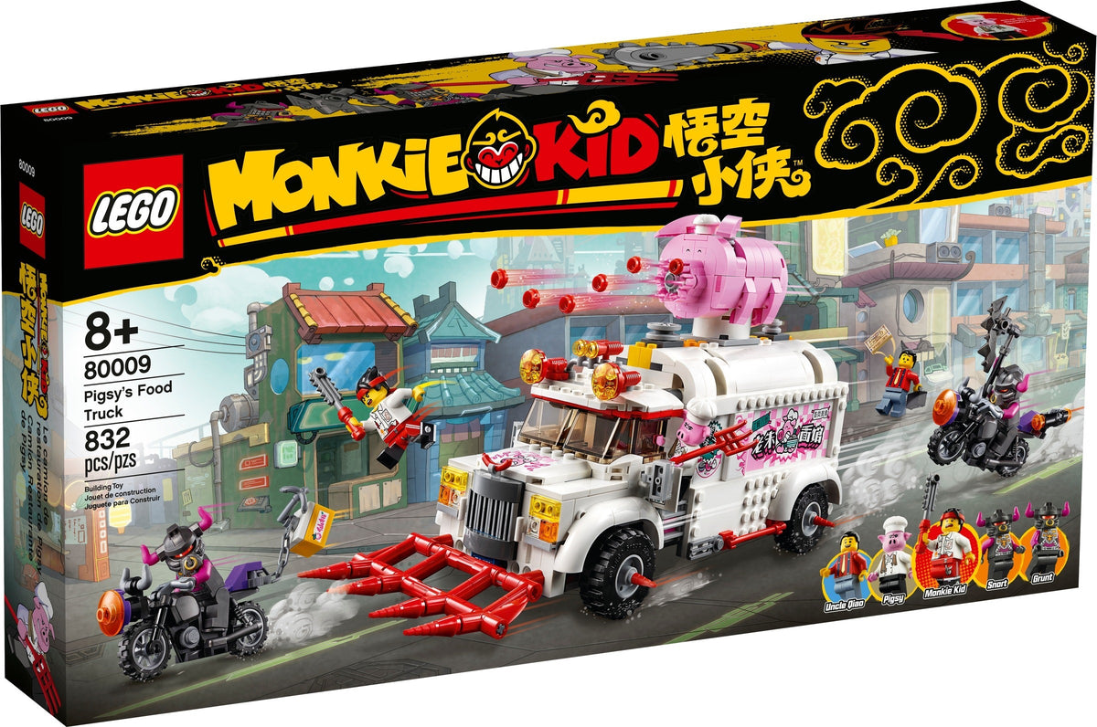 LEGO Monkie Kid 80009 Pigsys Foodtruck