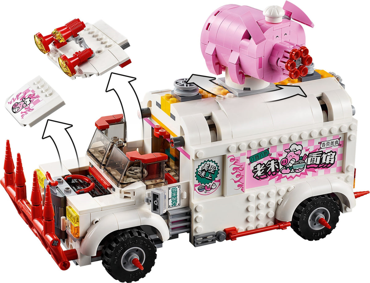 LEGO Monkie Kid 80009 Pigsys Foodtruck