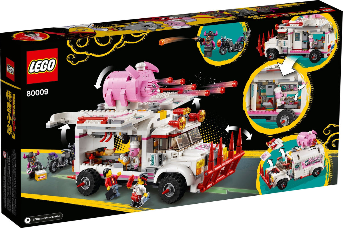 LEGO Monkie Kid 80009 Pigsys Foodtruck