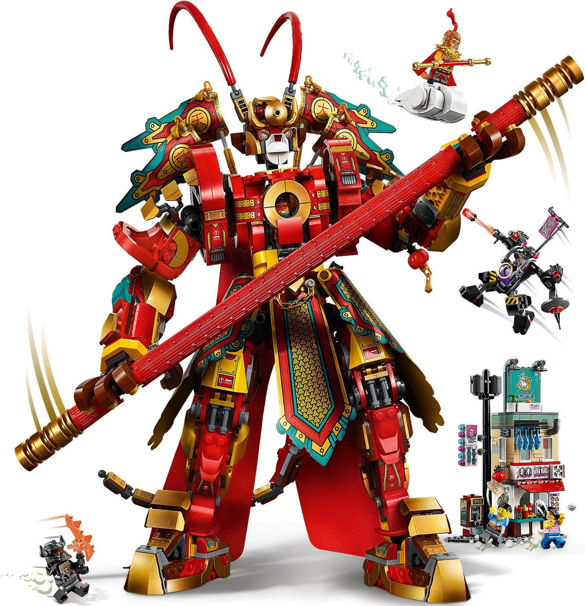 LEGO Monkie Kid 80012 Monkey King Mech