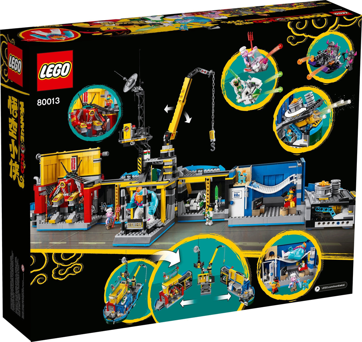 LEGO Monkie Kid 80013 geheime Teambasis