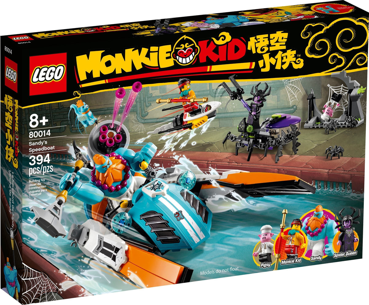 LEGO Monkie Kid 80014 Sandys Schnellboot