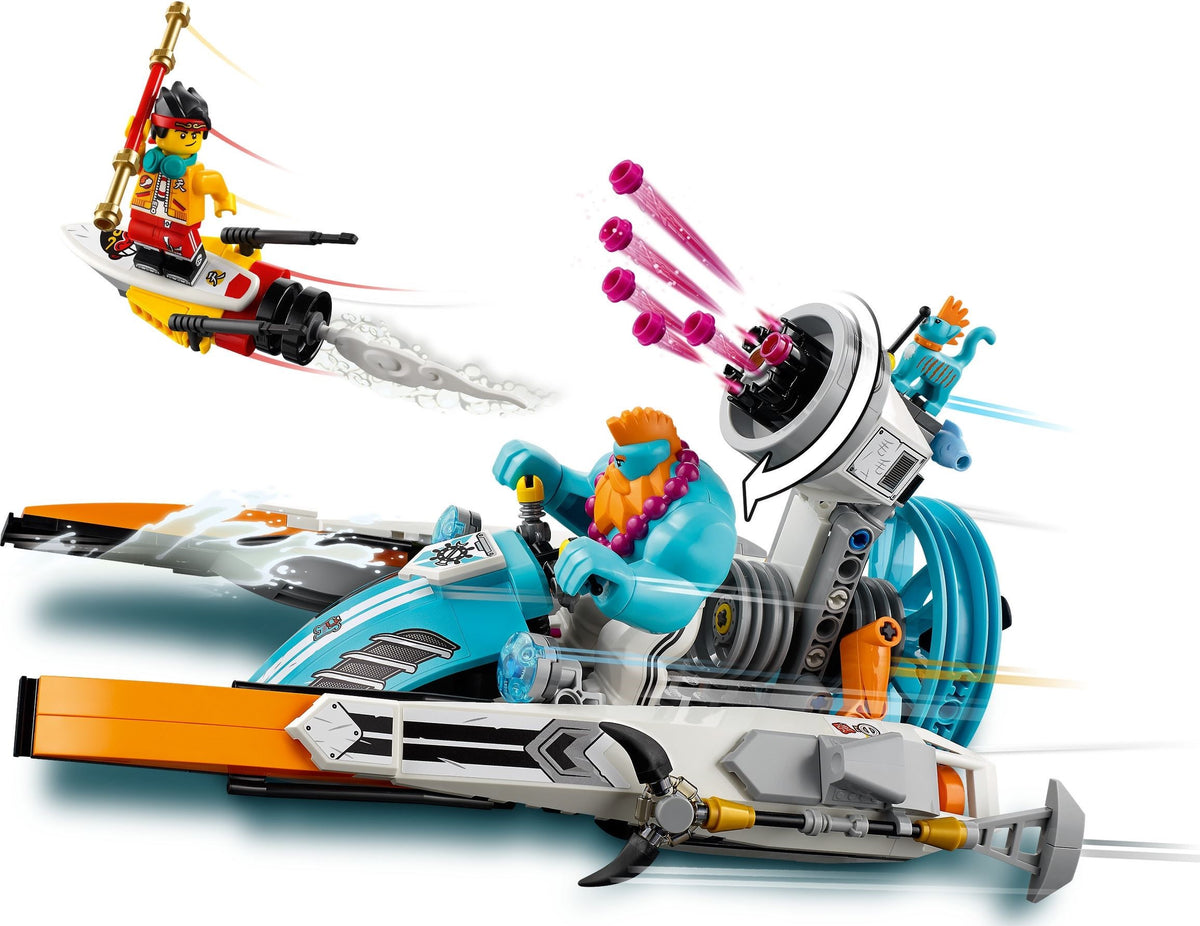 LEGO Monkie Kid 80014 Sandys Schnellboot