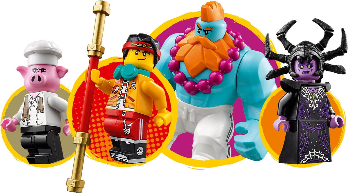 LEGO Monkie Kid 80014 Sandys Schnellboot