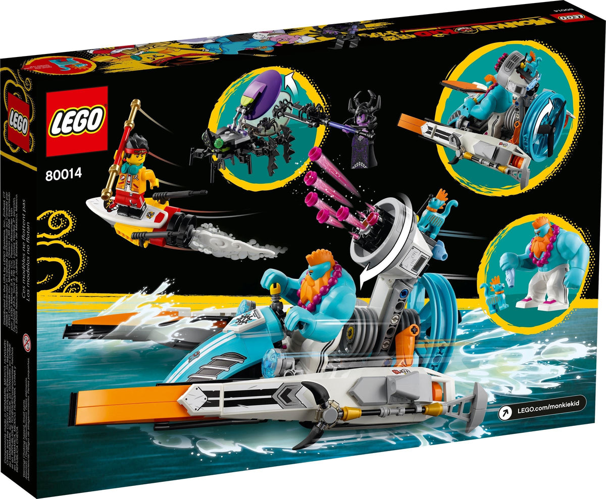 LEGO Monkie Kid 80014 Sandys Schnellboot