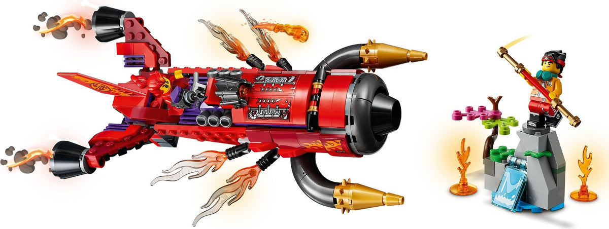 LEGO Monkie Kid 80019 Red Sons Inferno-Jet