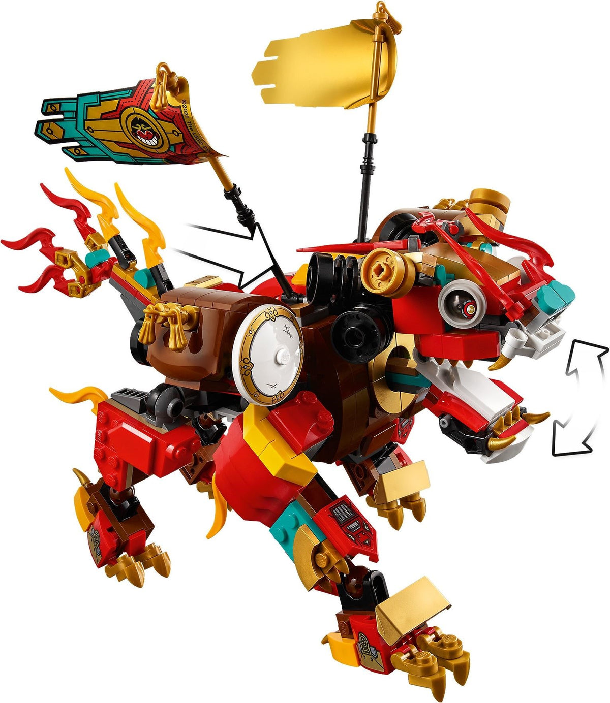 LEGO Monkie Kid 80021 Löwenwächter
