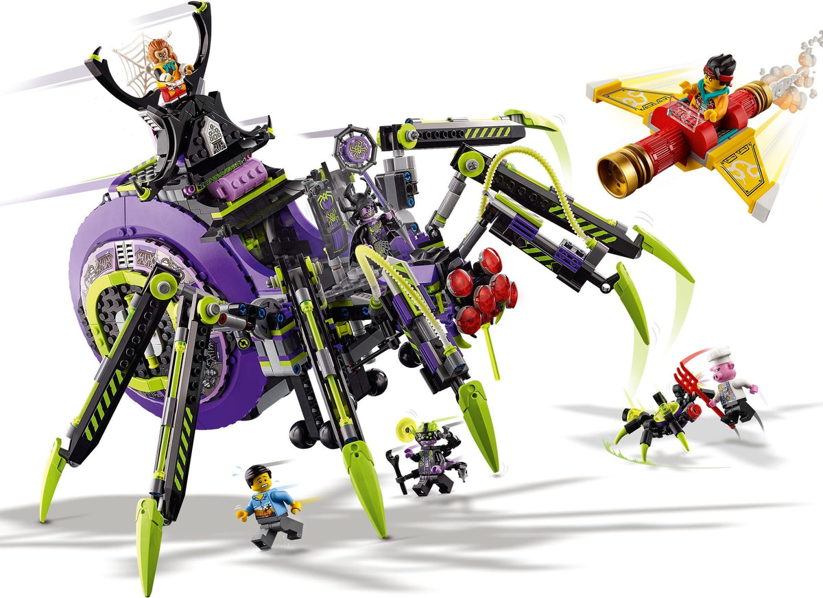 LEGO Monkie Kid 80022 Hauptquartier der Spider Queen