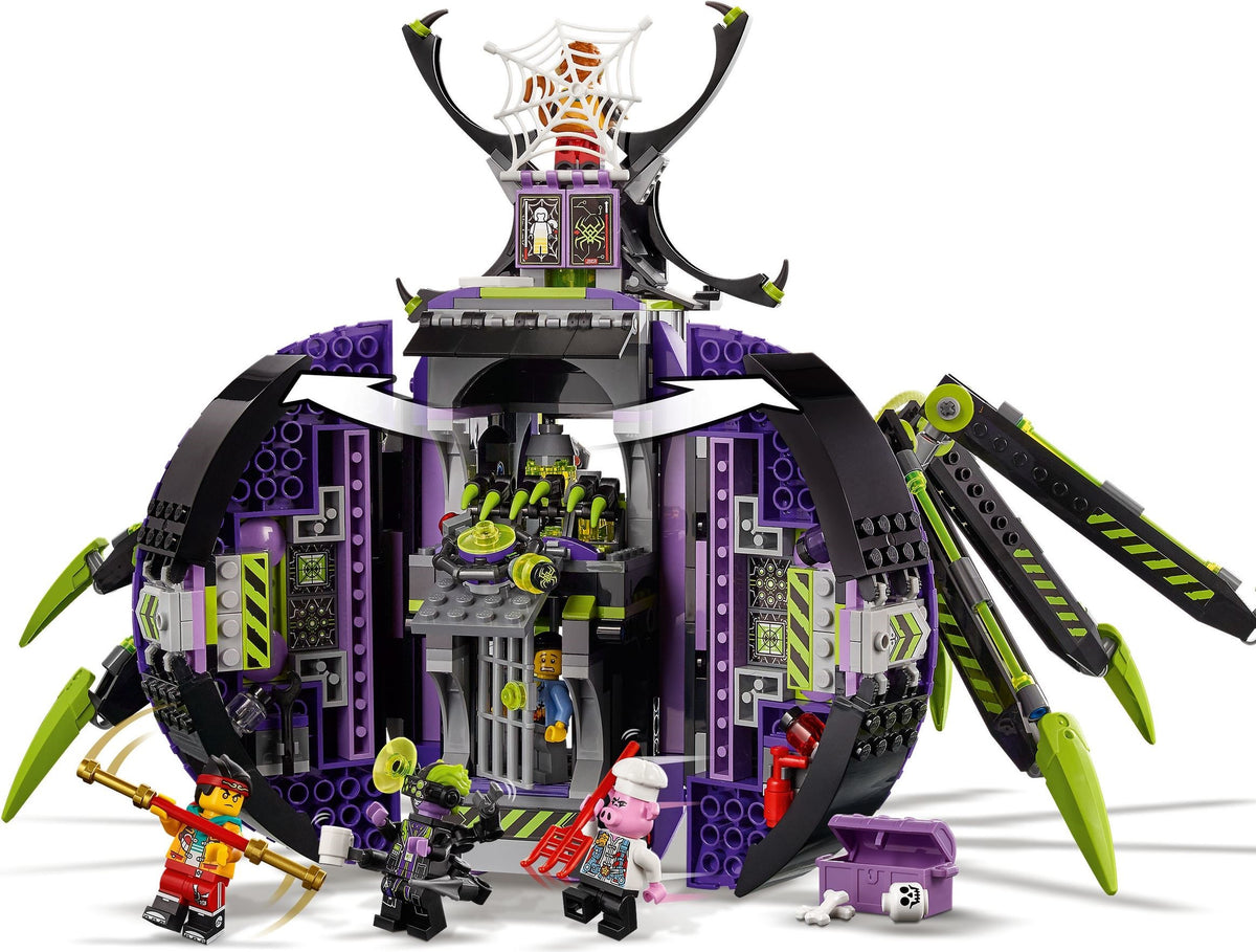 LEGO Monkie Kid 80022 Hauptquartier der Spider Queen