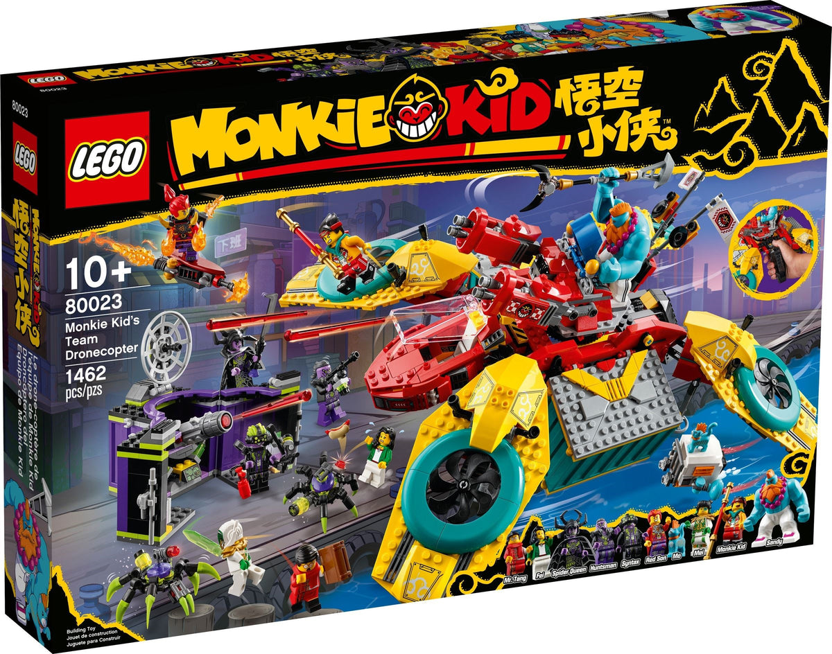 LEGO Monkie Kid 80023 Hubschrauberdrohne
