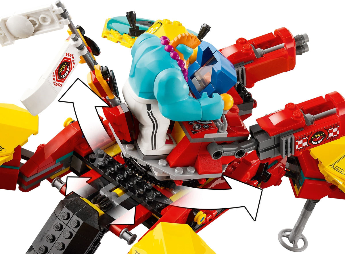 LEGO Monkie Kid 80023 Hubschrauberdrohne