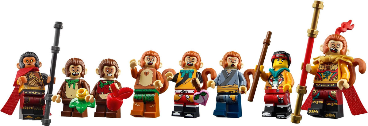 LEGO Monkie Kid 80024 Der legendäre Berg der Blumen und Früchte