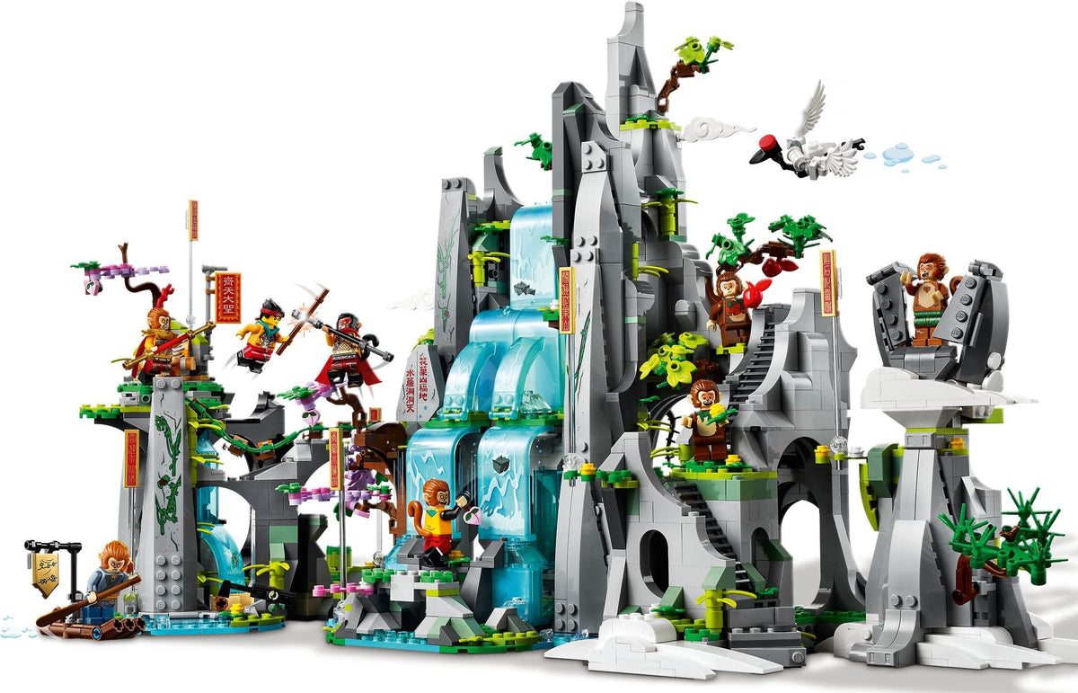 LEGO Monkie Kid 80024 Der legendäre Berg der Blumen und Früchte