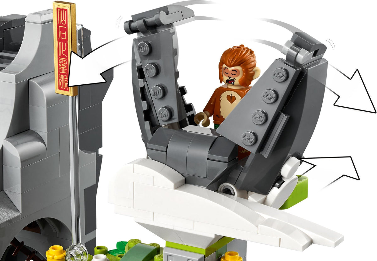 LEGO Monkie Kid 80024 Der legendäre Berg der Blumen und Früchte
