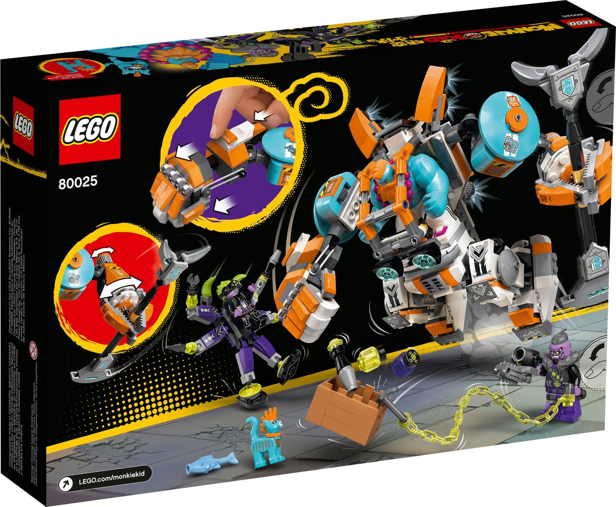 LEGO Monkie Kid 80025 Supermeca de Carga de Sandy