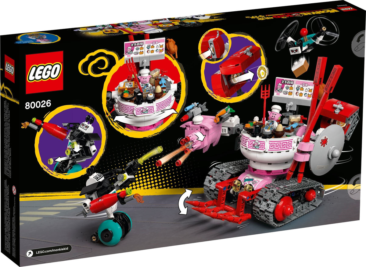 LEGO Monkie Kid 80026 Pigsys Nudelwagen