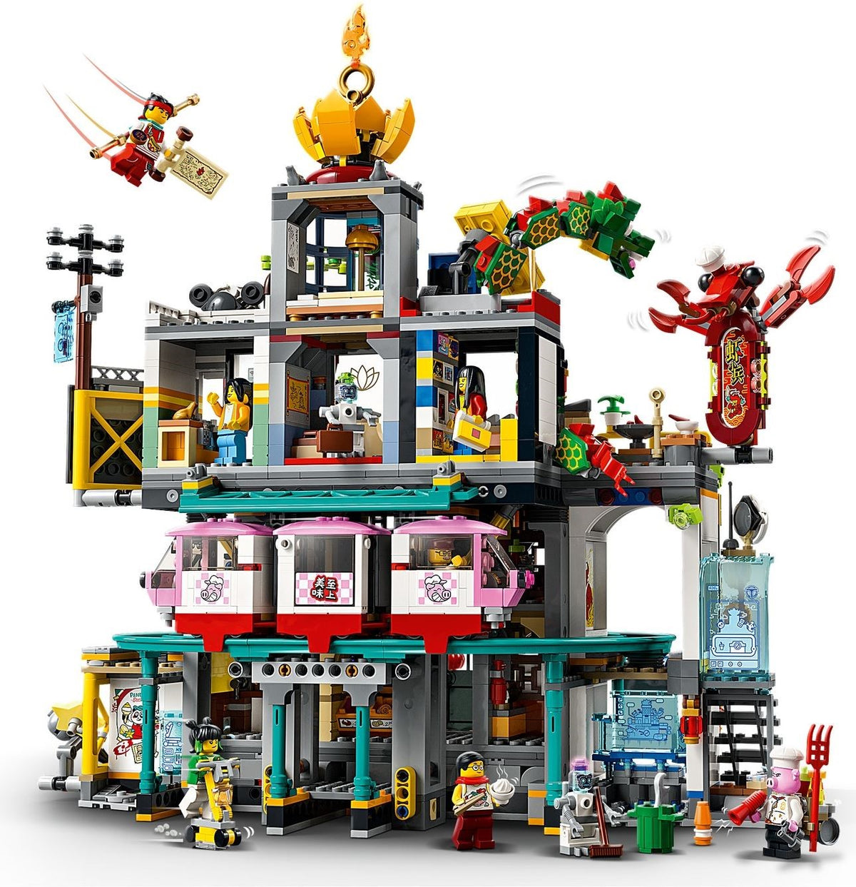 LEGO Monkie Kid 80036 Stadt der Laternen