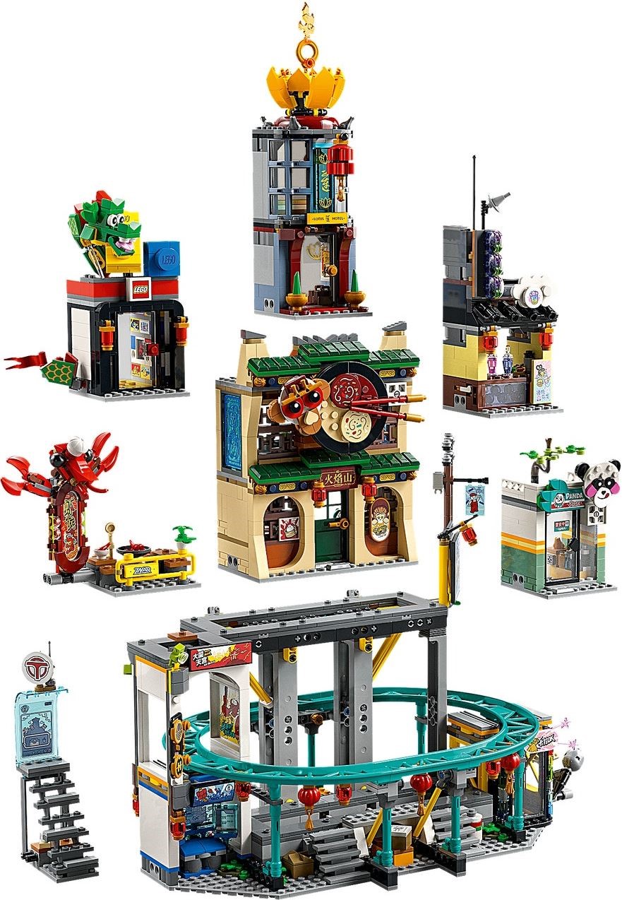 LEGO Monkie Kid 80036 Stadt der Laternen