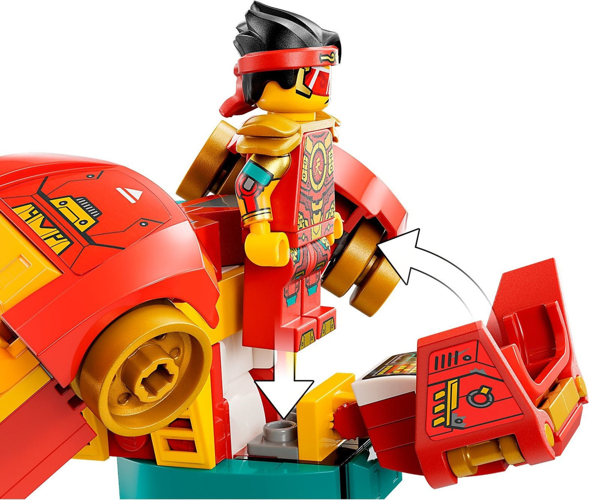 LEGO Monkie Kid 80040 Kombi-Mech