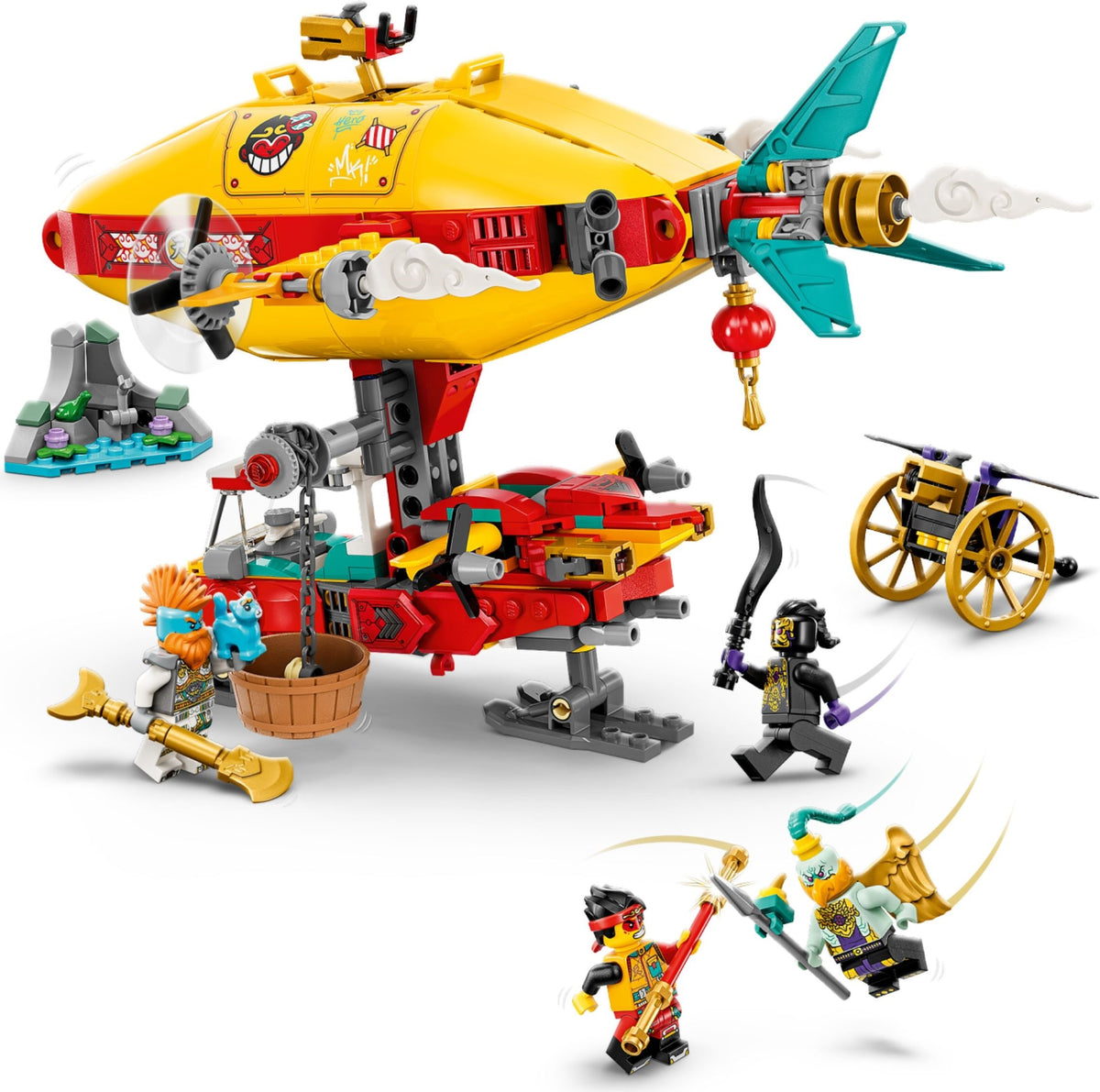 LEGO Monkie Kid 80046 Wolkenschiff