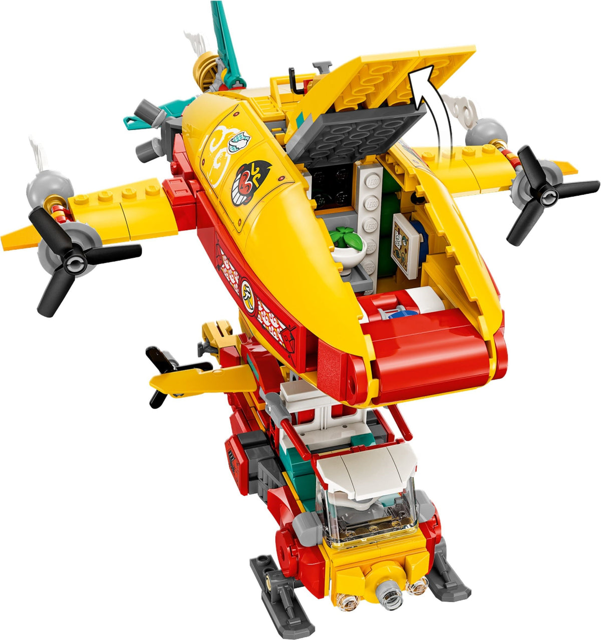 LEGO Monkie Kid 80046 Wolkenschiff