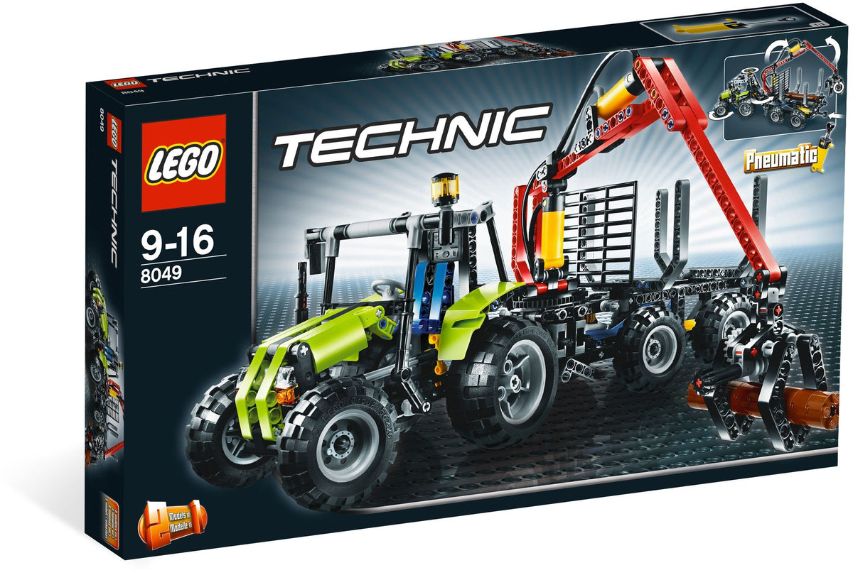 LEGO Technic 8049 Traktor mit Forstkran