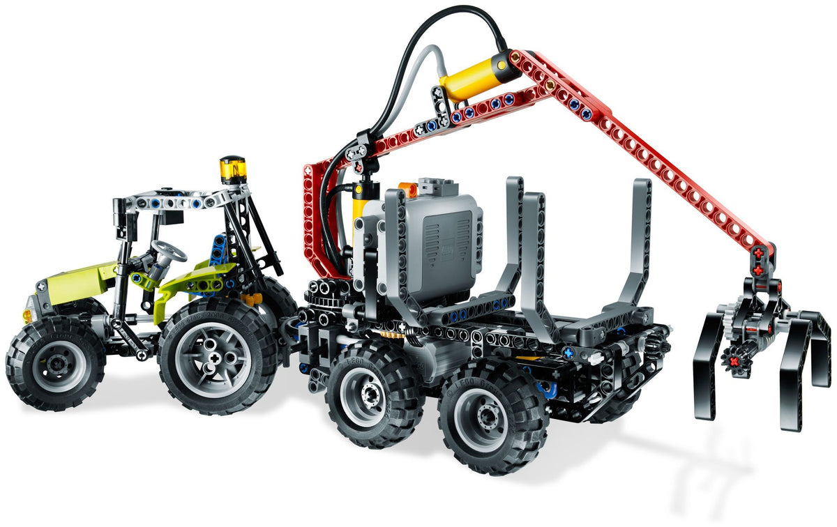LEGO Technic 8049 Traktor mit Forstkran