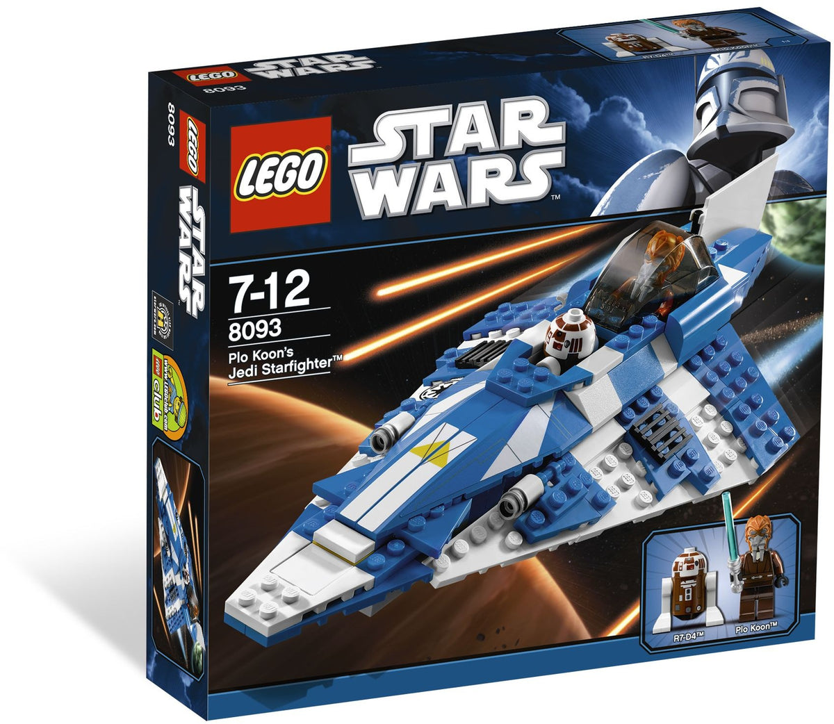LEGO Star Wars 8093 Plo Koon's Jedi Starfighter