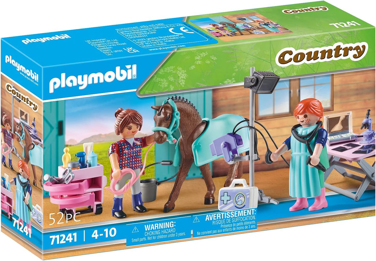 PLAYMOBIL Country 71241 Tierärztin für Pferde