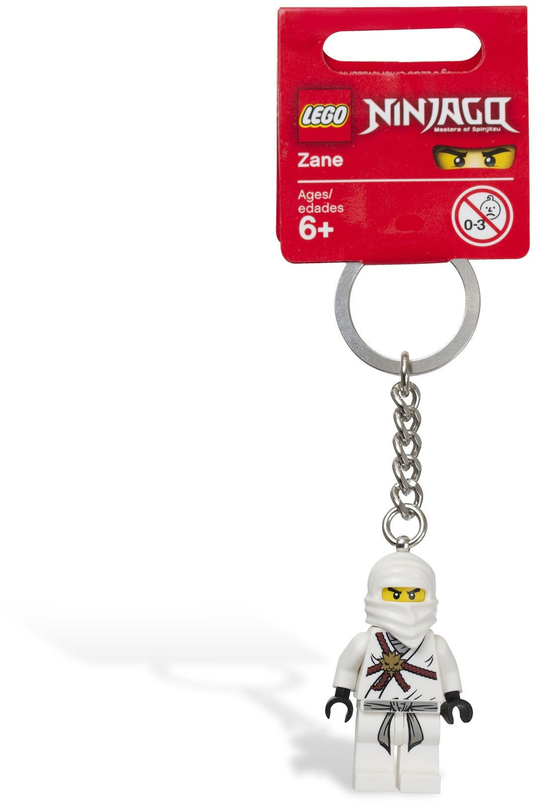 LEGO 853100 Ninjago Zane Key Schlüsselanhänger
