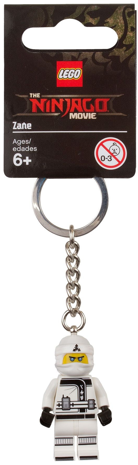 LEGO 853695 THE LEGO NINJAGO MOVIE Zane Schlüsselanhänger