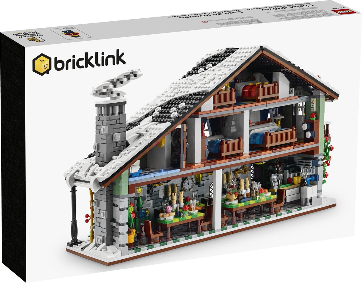 LEGO Bricklink 910004 Winterliche Almhütte Chalet