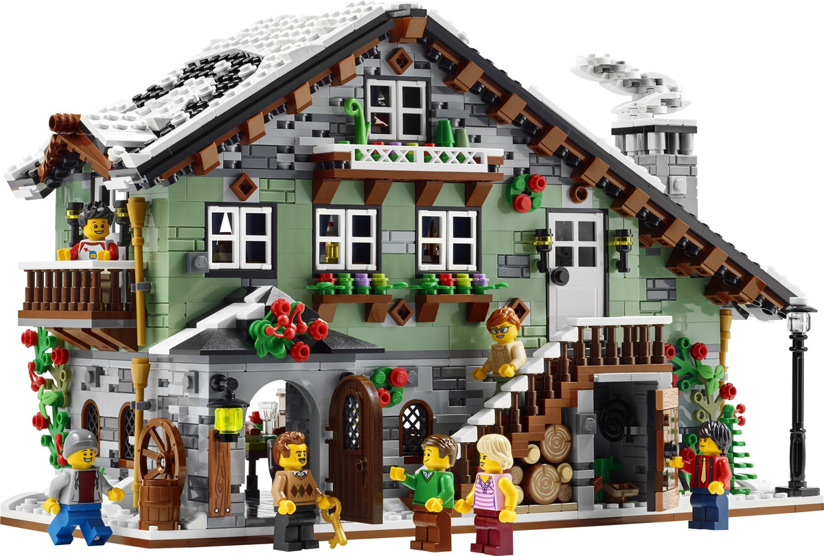 LEGO Bricklink 910004 Winterliche Almhütte Chalet