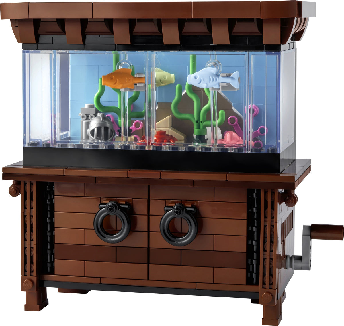 LEGO Bricklink 910015 Uhrwerk Aquarium