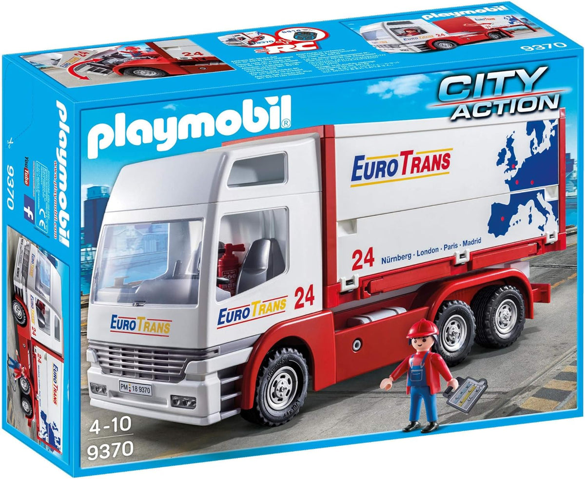 PLAYMOBIL 9370 Euro Trans Truck