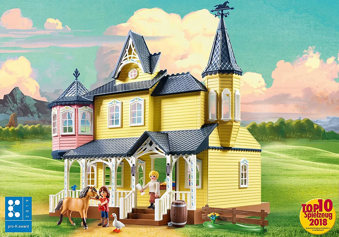 PLAYMOBIL 9475 SPIRIT RIDING FREE Luckys glückliches Zuhause